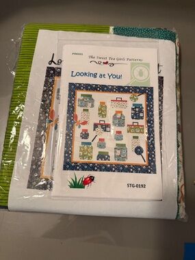 Looking at you Quilt kit 62” x 62”